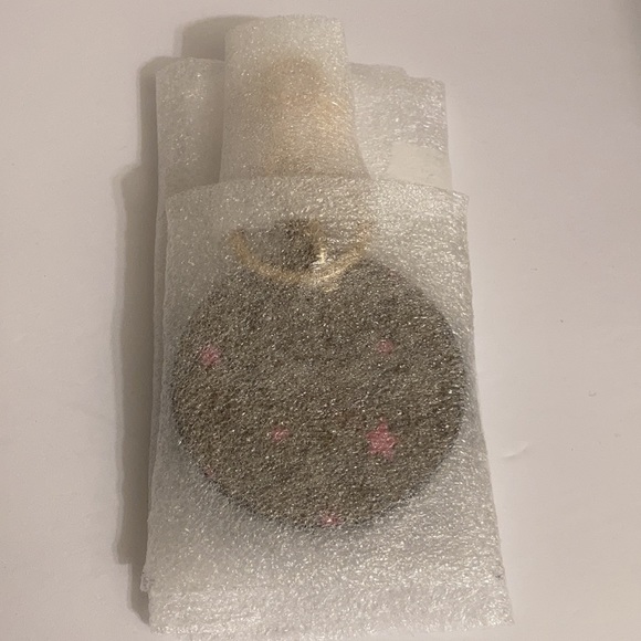 Coach Mirror Bag Charm In Signature Canvas With Disco Star Print - Picture 11 of 12